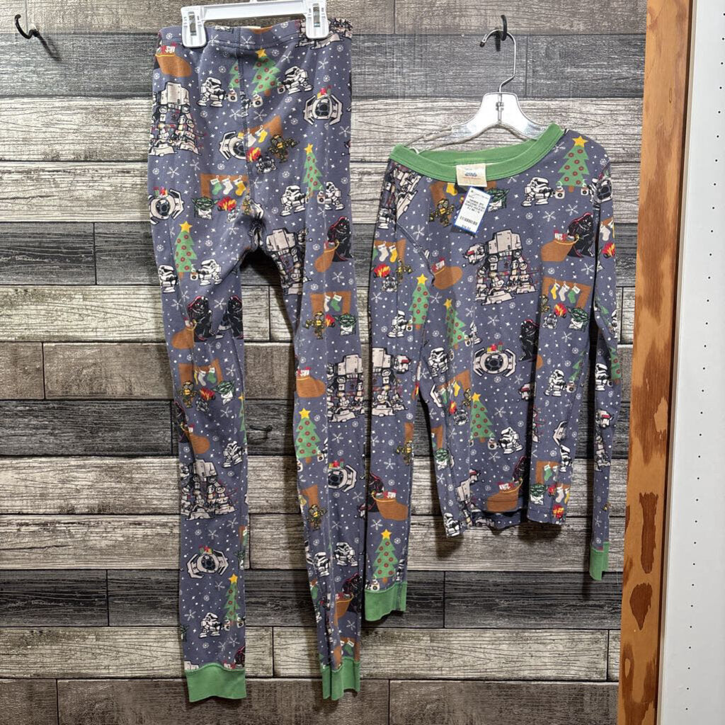 HANNA 2PC ORGANIC STAR WARS HOLIDAY PJ 160 / 14