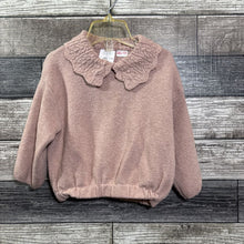 Load image into Gallery viewer, ZARA SUPER SOFT PETER PAN COLLAR SWEATER 6-9 MO
