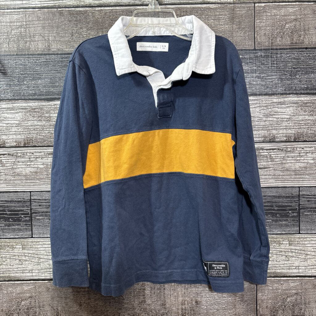 ABERCROMBIE LS RUGBY SHIRT 5/6