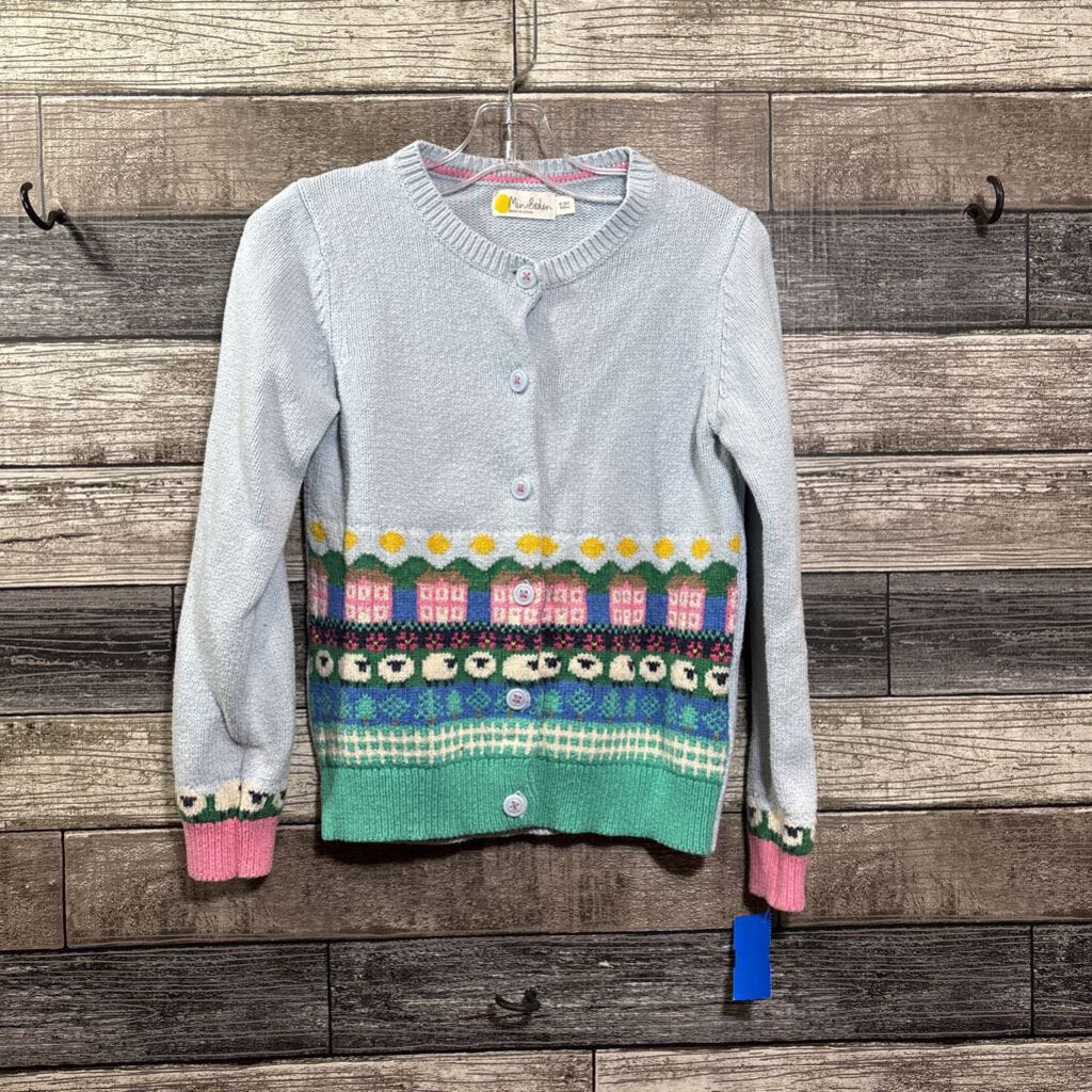 MINI BODEN EMBROIDERED CARDIGAN 9/10