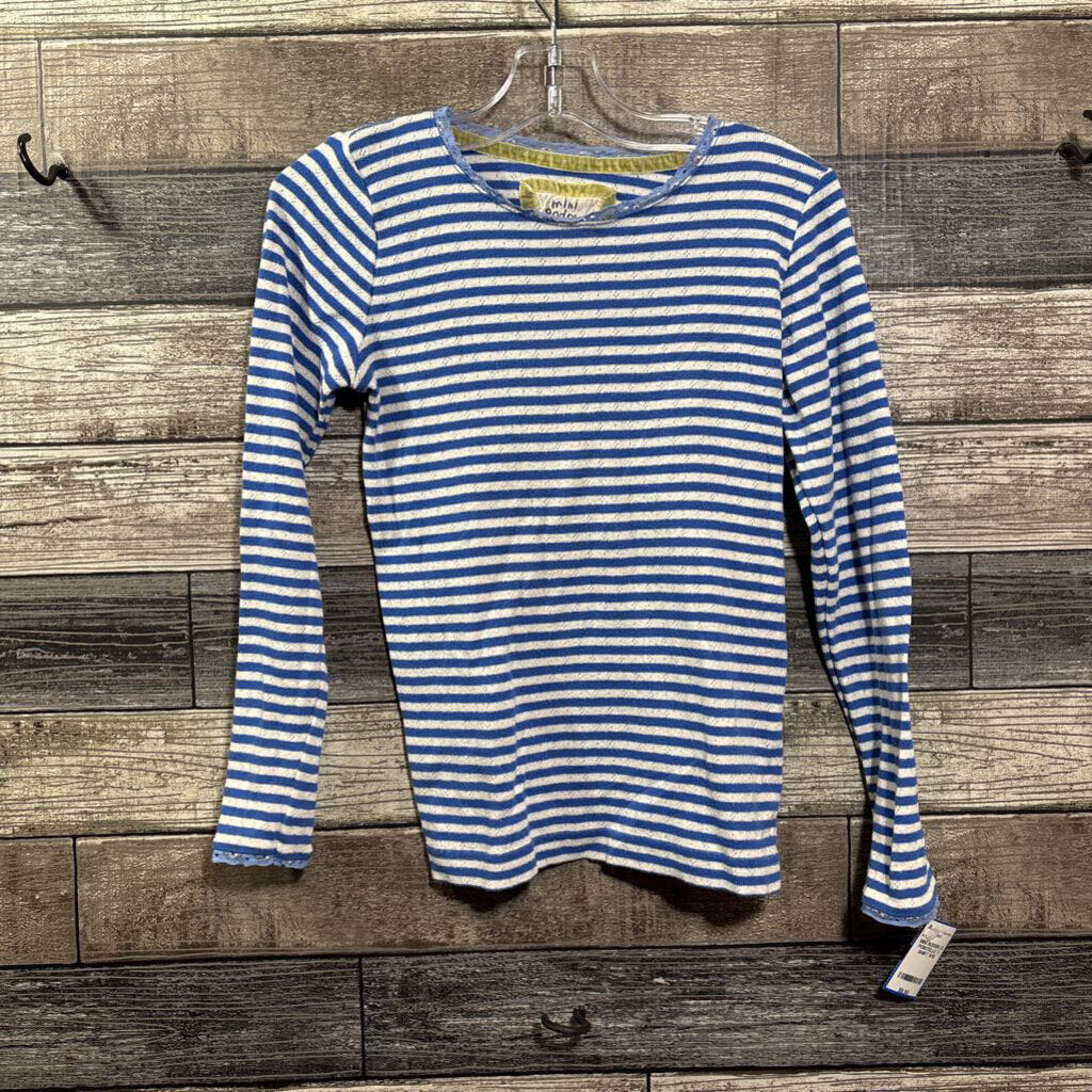 MINI BODEN LS POINTELLE T-SHIRT 9/10