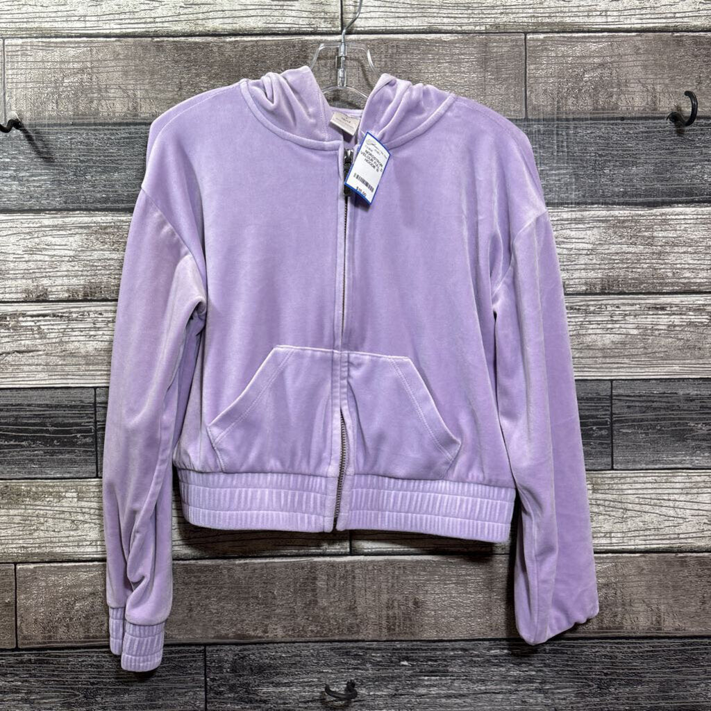 NORDSTROM VELOUR FULL ZIP HOODIE 10