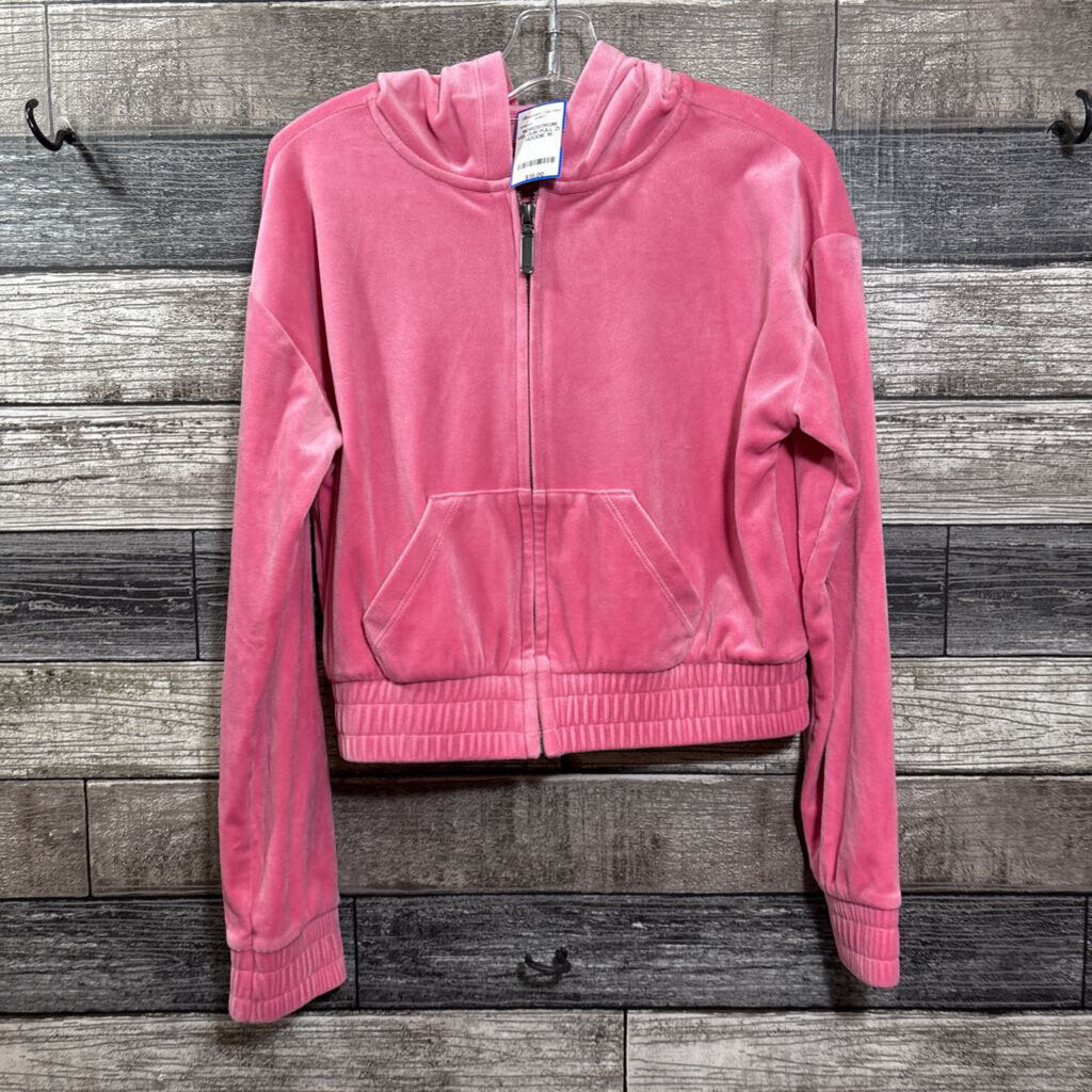 NORDSTROM VELOUR FULL ZIP HOODIE 10