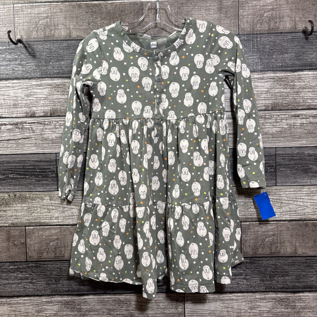 TEA LS BUNNY TIERED DRESS 6