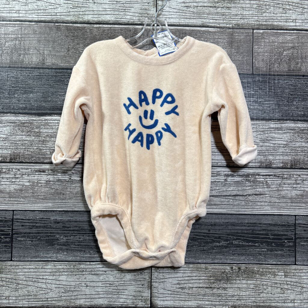 OPEN EDIT TERRY HAPPY BODYSUIT 12 MO