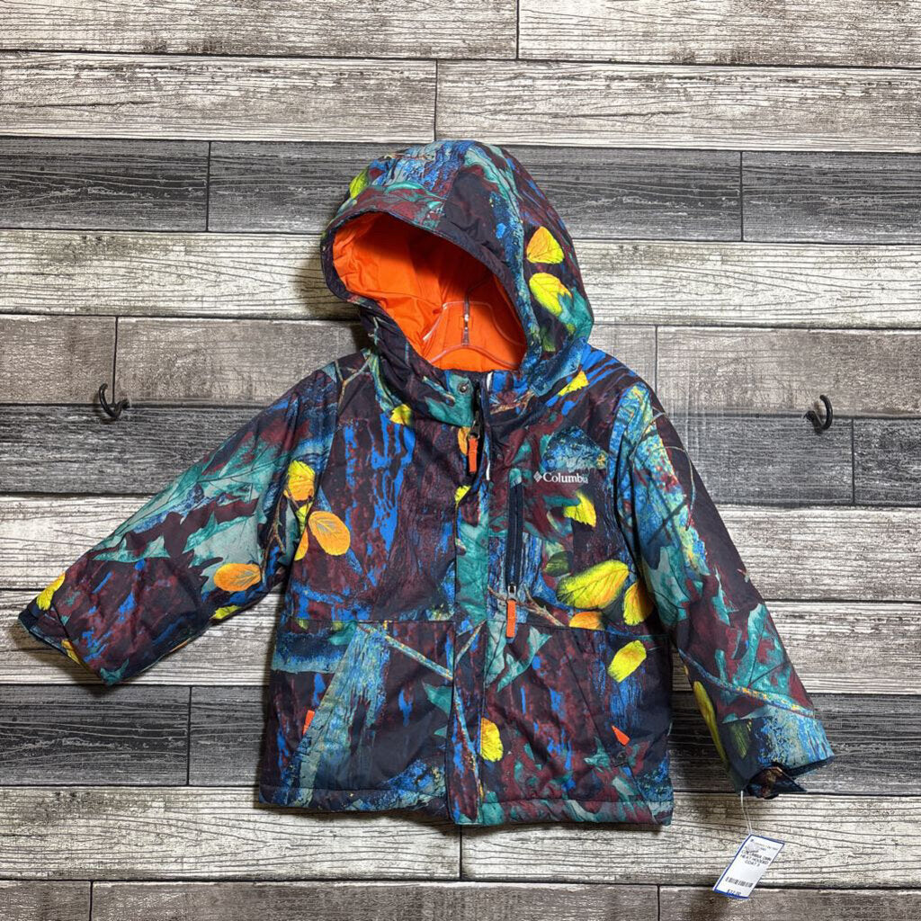 COLUMBIA OMNI HEAT HOODED COAT 3
