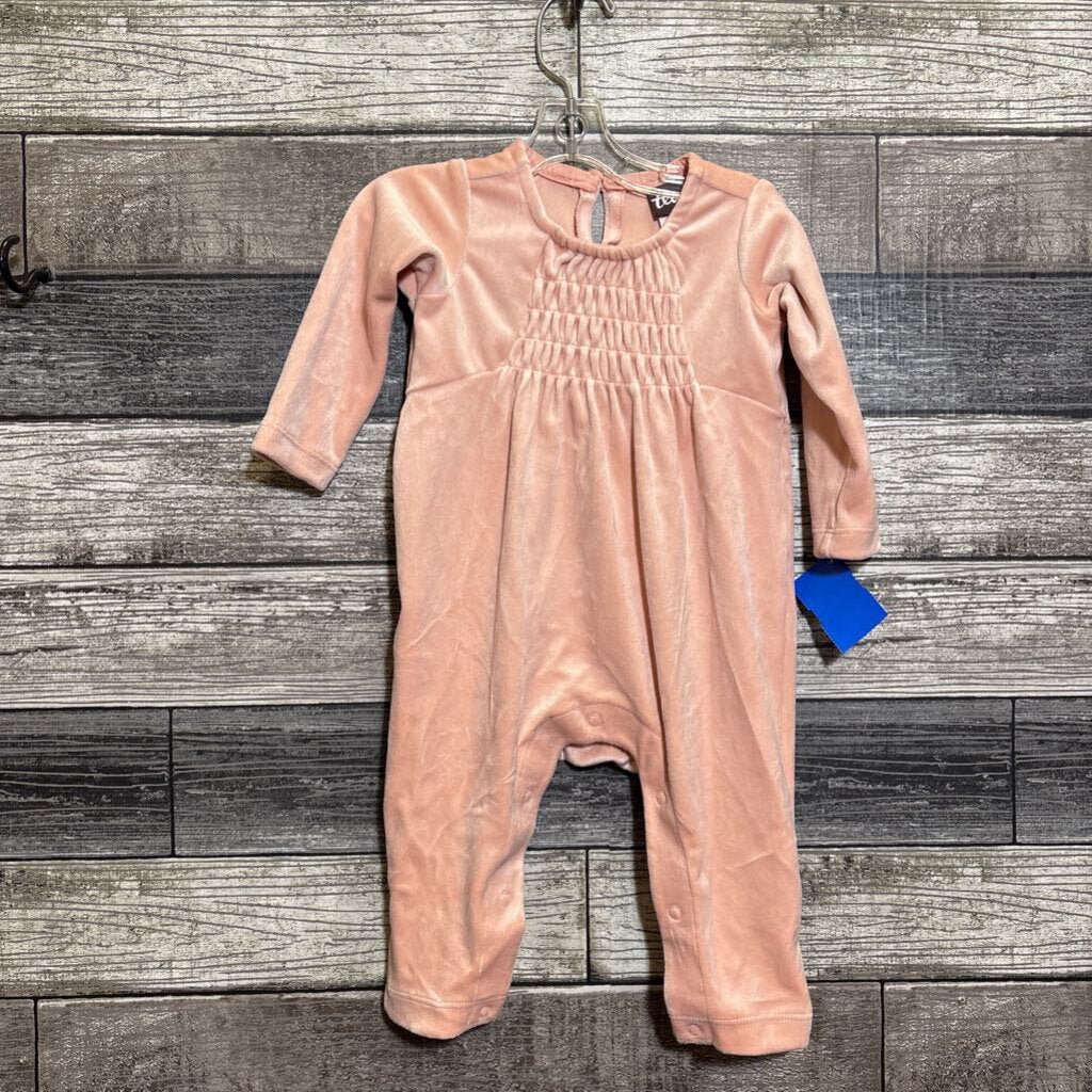 TEA VELOUR ROMPER 3-6 MO