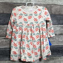 Load image into Gallery viewer, HANNA 2PC ORGANIC COTTON LS DRESS + BLOOMERS 70 / 6-12 MO
