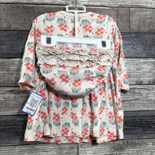 Load image into Gallery viewer, HANNA 2PC ORGANIC COTTON LS DRESS + BLOOMERS 70 / 6-12 MO
