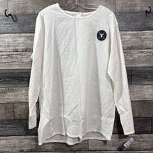 Load image into Gallery viewer, NUNUNU WHITE BREEZY LS SHIRT 12/14
