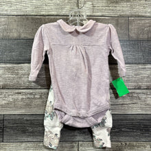 Load image into Gallery viewer, KATE QUINN 2PC LS BODYSUIT + PANTS 0-3 MO

