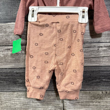 Load image into Gallery viewer, KATE QUINN 2PC LS BODYSUIT + PANTS 0-3 MO

