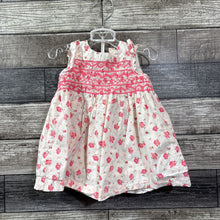 Load image into Gallery viewer, RUBY &amp; BLOOM WOVEN COTTON DRESS + BLOOMERS 3-6 MO
