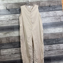 Load image into Gallery viewer, ZARA SLEEVELESS GINGHAM LONG WOVEN JUMPSUIT 6/7

