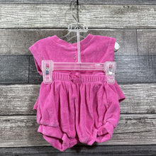 Load image into Gallery viewer, GAP 2PC TERRY SHIRT + SHORTS 0-3 MO

