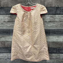 Load image into Gallery viewer, MINI BODEN GOLD METALIIC PARTY DRESS 9/10
