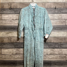 Load image into Gallery viewer, VINTAGE STACEY'S THINGS WOVEN COTTON LS JUMPSUIT 7/8
