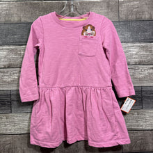 Load image into Gallery viewer, MINI BODEN LS JERSEY KNIT EMBROIDERED DRESS 2/3
