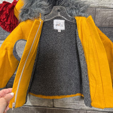 Load image into Gallery viewer, LITTLE GOODALL "TE AMO ELEPHANTS" WOOL COAT 2 (RETAIL $170)
