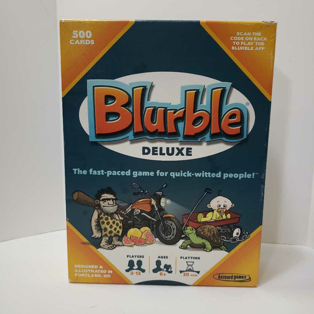 BLURBLE DELUXE GAME