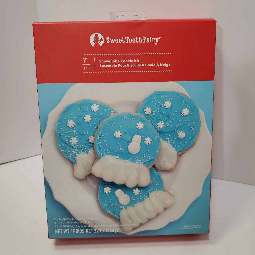 NEW SWEET TOOTH FAIRY SNOWGLOBE COOKIE KIT