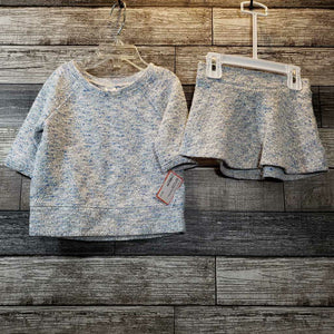 OLD NAVY 2PC SWEATER + SKIRT 18-24 MO