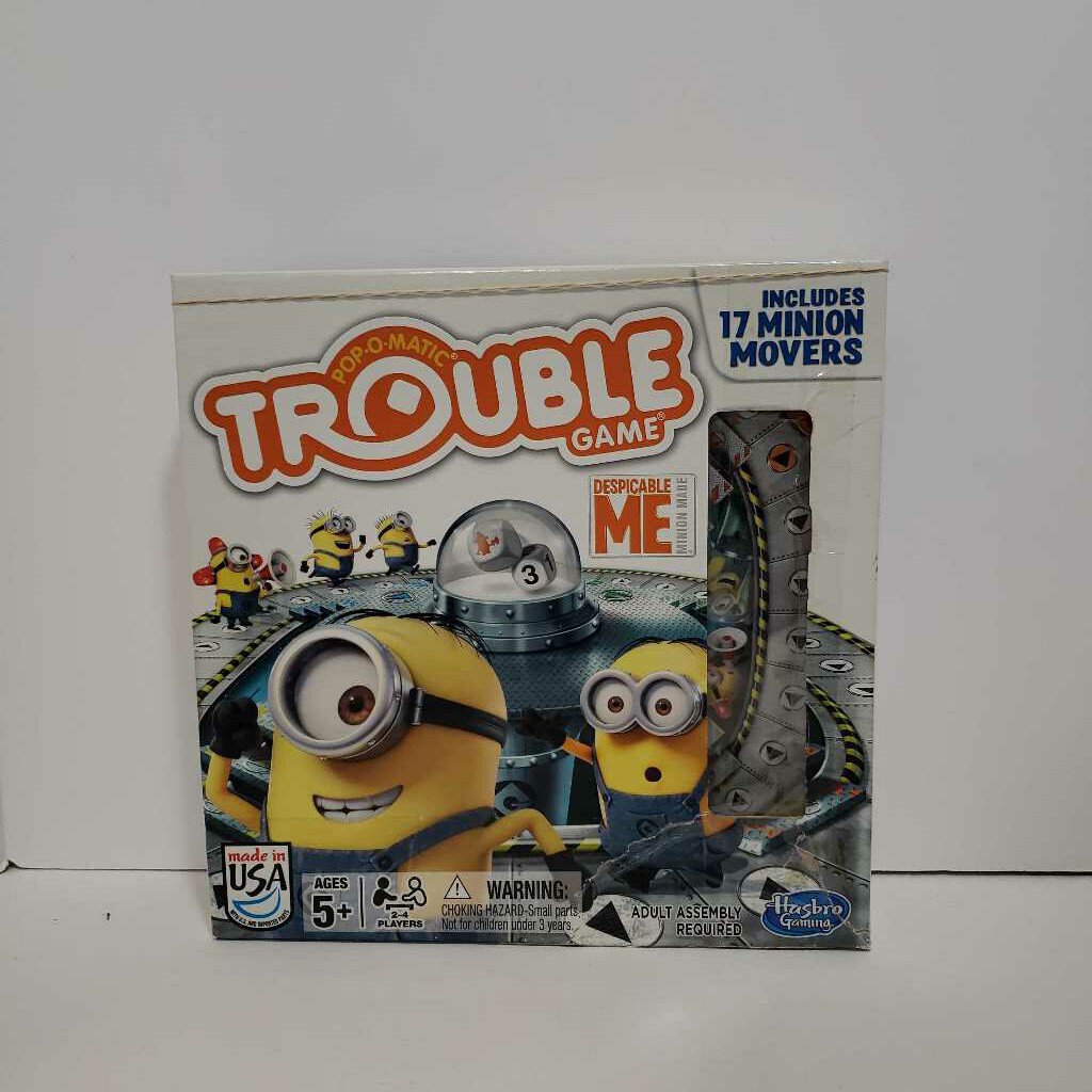 TROUBLE GAME DESPICABLE ME