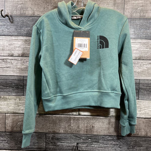 NWT NORTH FACE HOODED CROPPED SWEATSHIRT 7/8
