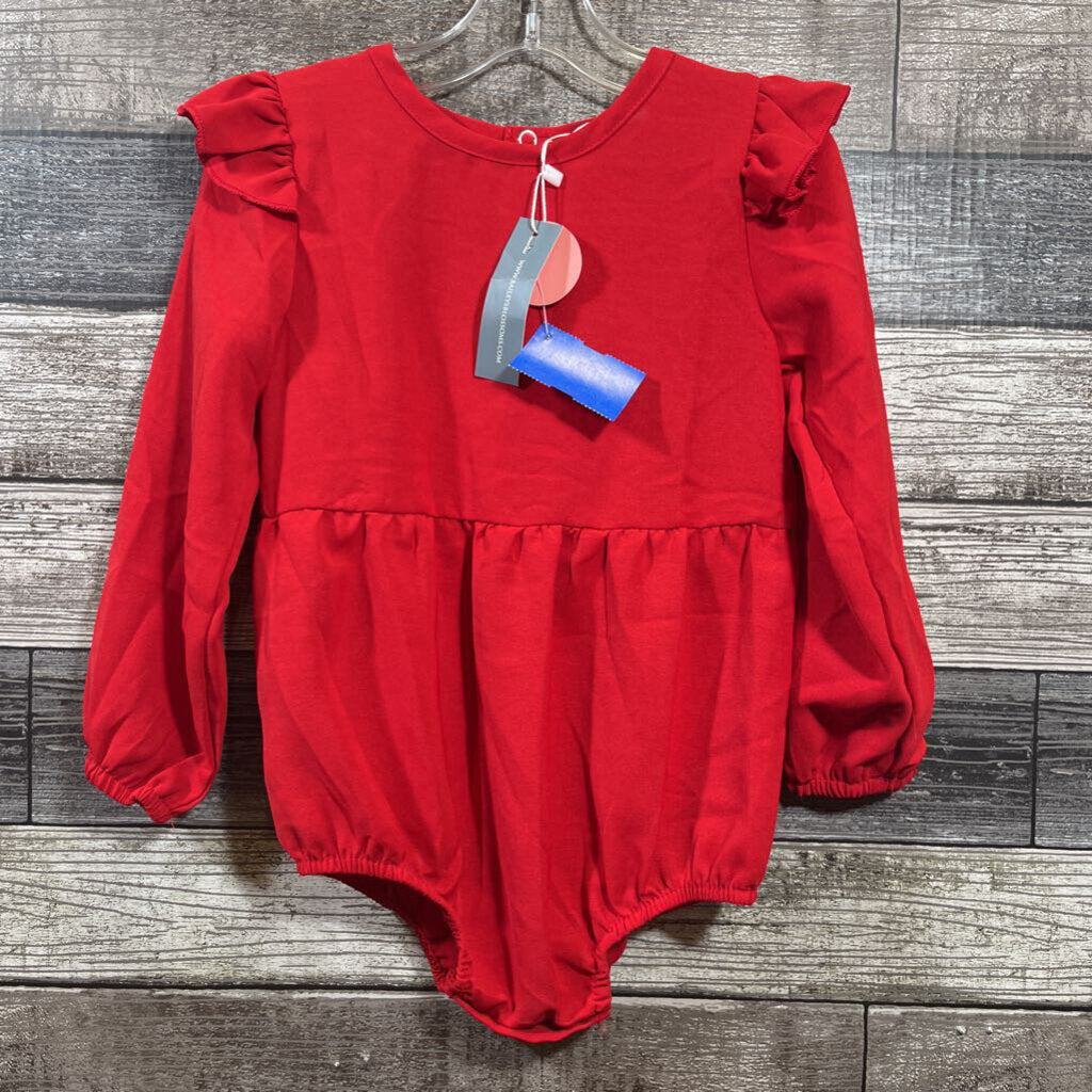 NWT BAILY'S BLOSSOM RED BODYSUIT 3