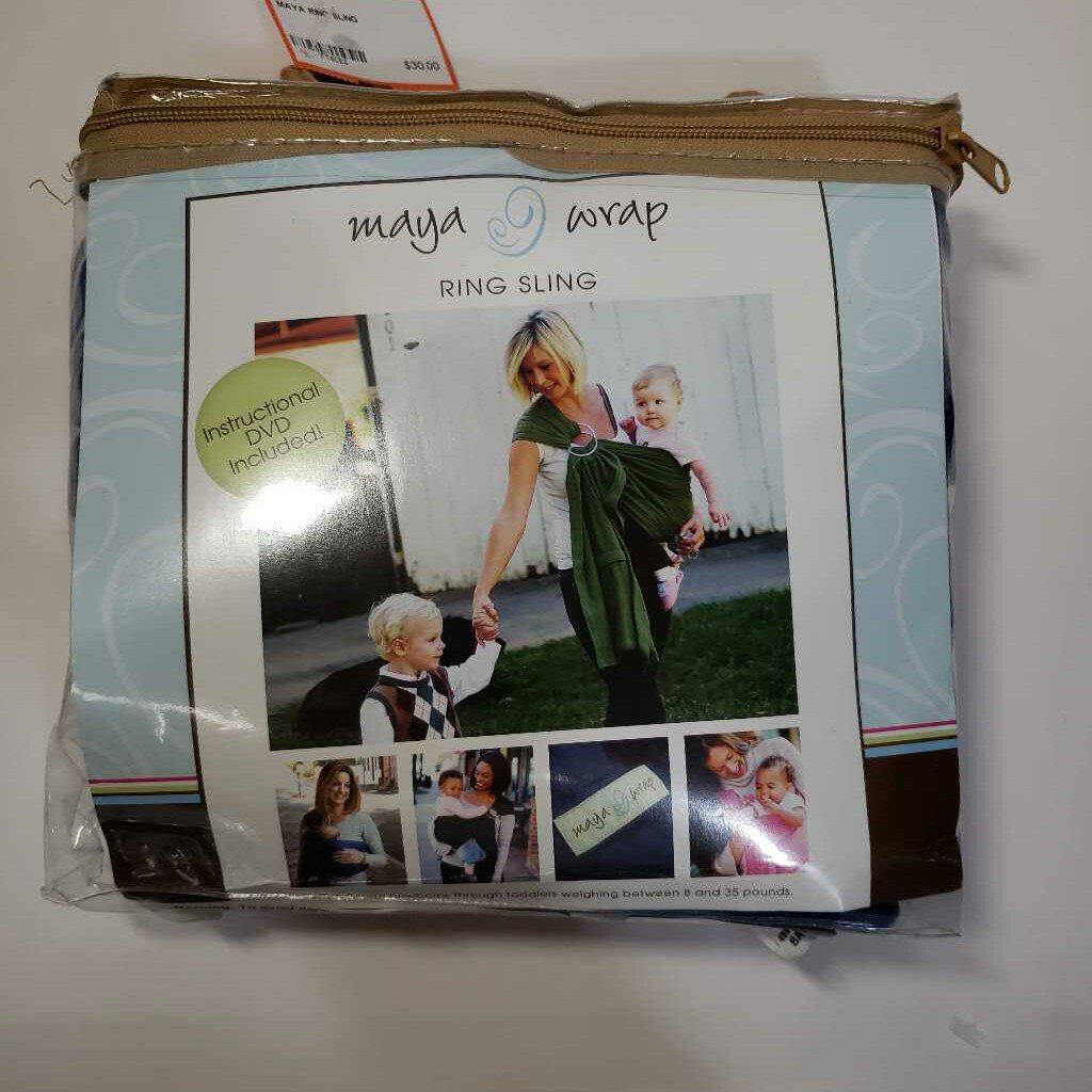 NEW MAYA WRAP RING SLING BLUE WAVES - RETAILS FOR $80